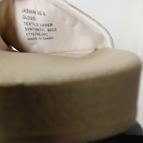 True Religion Gold And Black Blinging Jasmin Slides US 9 - Picture 5 of 16